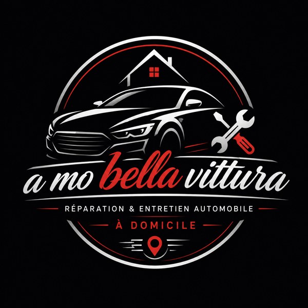 Logo A Mo Bella Vittura — réparation et entretien automobile à domicile